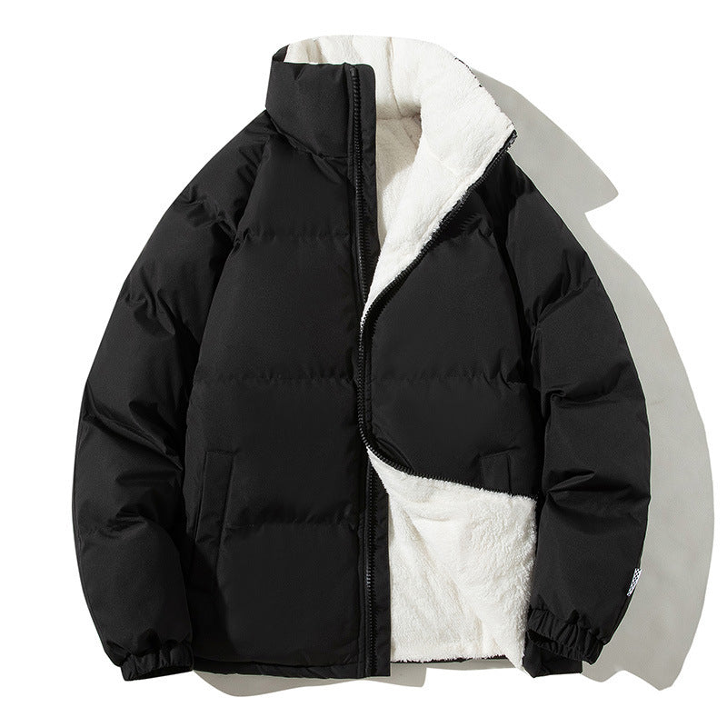 Couples Stand-up Collar Coat With Pockets Fashion Winter