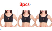 Plus Size Women Bra Ladies Cotton Quake-Proof Underwear Sleep