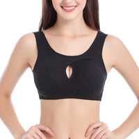 Plus Size Women Bra Ladies Cotton Quake-Proof Underwear Sleep