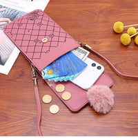 Vertical Touch Screen Phone Bag Women's Crossbody