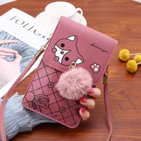 Vertical Touch Screen Phone Bag Women's Crossbody