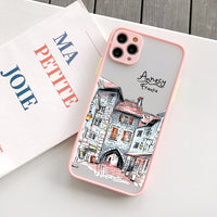 Skin Feeling Street View Mobile Phone Shell