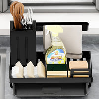 Kitchen Storage Rack Cloth Drain Rack No Punching