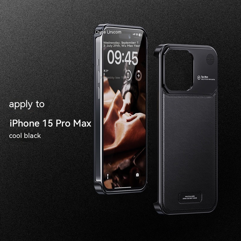 Aluminum Alloy Aromatherapy Metal Anti-fall Shell Phone Case