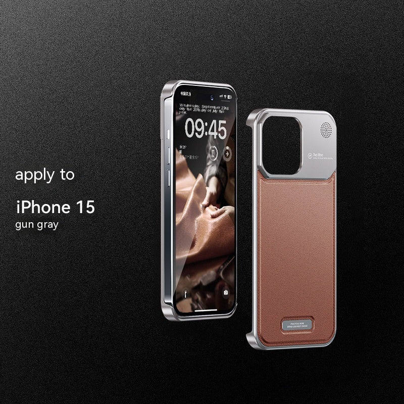 Aluminum Alloy Aromatherapy Metal Anti-fall Shell Phone Case