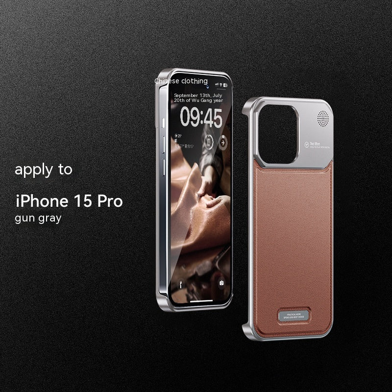 Aluminum Alloy Aromatherapy Metal Anti-fall Shell Phone Case
