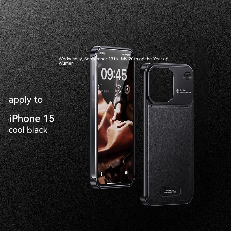 Aluminum Alloy Aromatherapy Metal Anti-fall Shell Phone Case