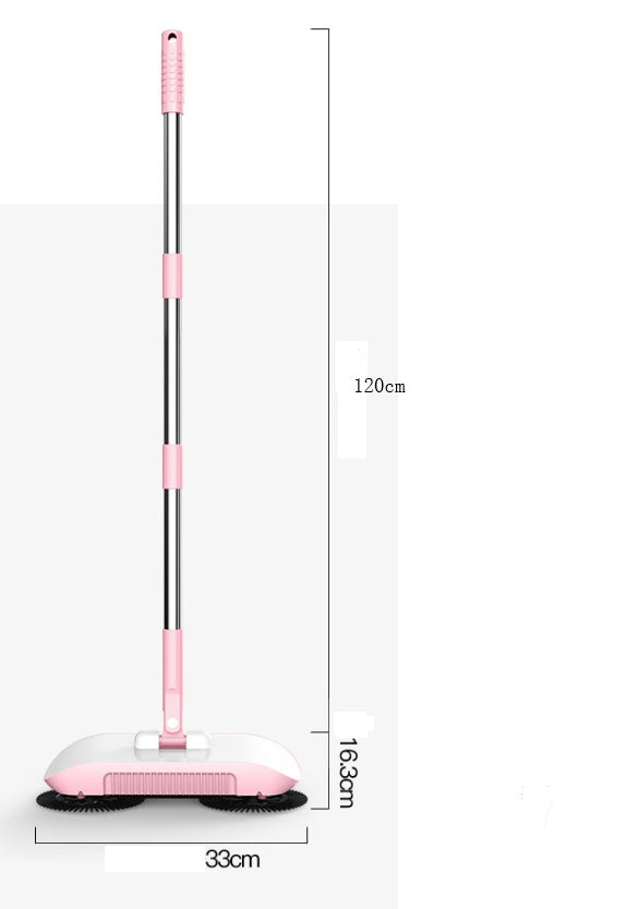 Hand Push Sweeper Household Broom Dustpan Mop Floor All-in-one Machine Gift Mop Sweeper AMI Cart