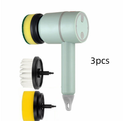 Electric Cleaning Brush Dishwashing Brush Automatic Wireless USB Rechargeable Professional Kitchen Bathtub Tile Cleaning Brushes AMI Cart