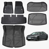 Floor Mat For Tesla Model 3 2023-2025 6 PCS
