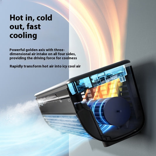Refrigeration Wall Hanging Rechargeable Fan