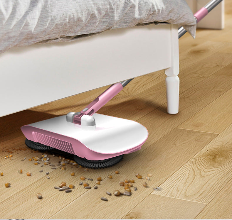 Hand Push Sweeper Household Broom Dustpan Mop Floor All-in-one Machine Gift Mop Sweeper AMI Cart