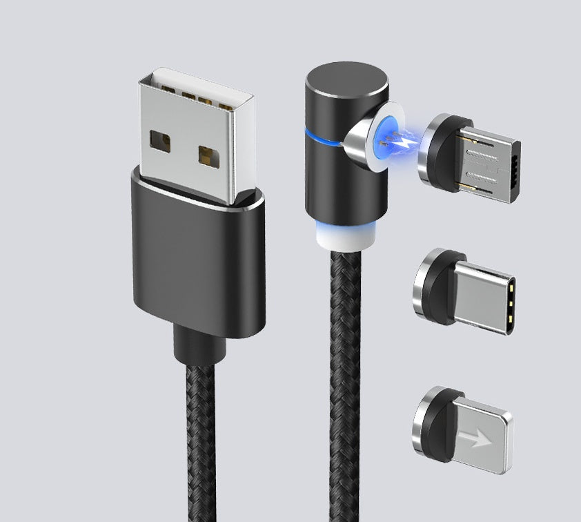 Magnetic Cable LED Charger Cable USB Cable & USB Type-C USB C