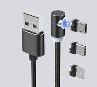Magnetic Cable LED Charger Cable USB Cable & USB Type-C USB C