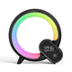Creative Q Light Ana log Sunrise Digital Display Alarm Clock