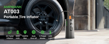 Portable Car Air Pump, Car Tire Automatic Air Pump.