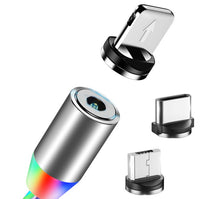 Magnetic Cable LED Charger Cable USB Cable & USB Type-C USB C