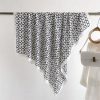 Fashion Printed Silk Scarf Twill Silk High Quality Square Scarf