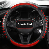 Leather Four Season  Steering Wheel Cover