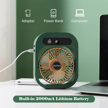 Air Conditioning Fan Desk Misting Fan Air Cooler Cooling
