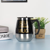 Electric Self Stirring Coffee Mug Cup Stainless Steel Automatic