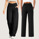 V Waist Cross With Pocket Fitness Sports Yoga Casual Pants