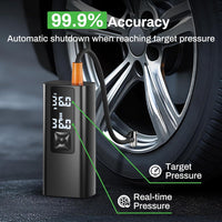 Portable Car Air Pump, Car Tire Automatic Air Pump.