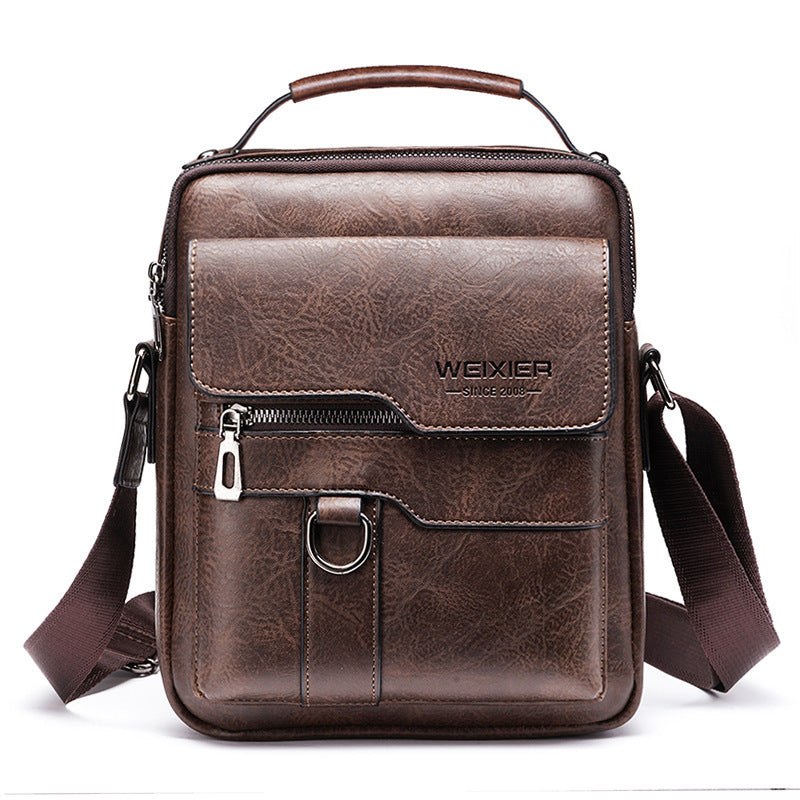 Men's Messenger Bag One Shoulder Retro Business