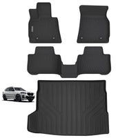 Floor Mats & Cargo Liners For 2025 BMW X3 All Weather 2 Row
