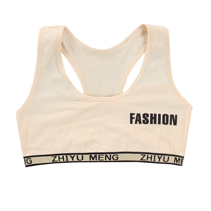 Children's Girl Bra Cotton Vest Underwear 8-16 Years Old 12