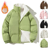 Couples Stand-up Collar Coat With Pockets Fashion Winter