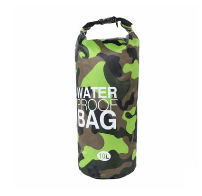 Camouflage waterproof bucket bag beach bag
