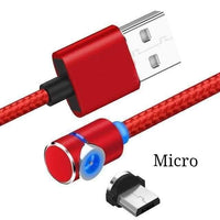 Magnetic Cable LED Charger Cable USB Cable & USB Type-C USB C