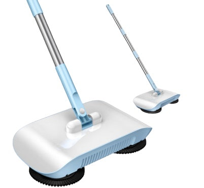 Hand Push Sweeper Household Broom Dustpan Mop Floor All-in-one Machine Gift Mop Sweeper AMI Cart
