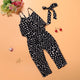 Summer Kids Girls Clothing Sets Cotton Sleeveless