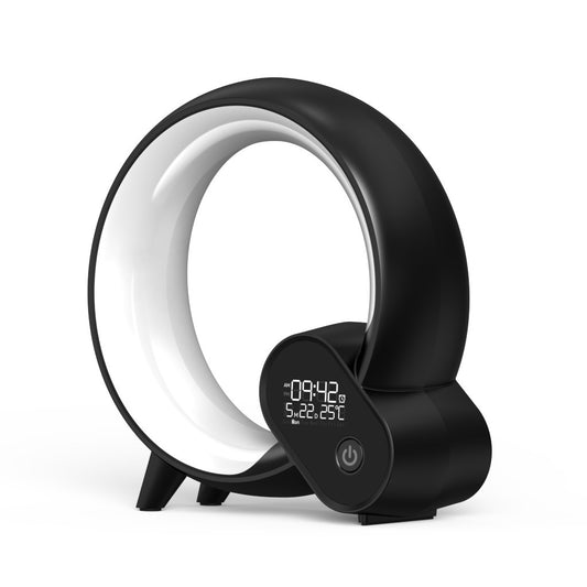 Creative Q Light Ana log Sunrise Digital Display Alarm Clock