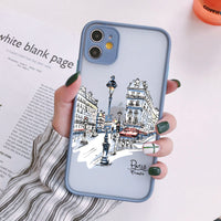 Skin Feeling Street View Mobile Phone Shell