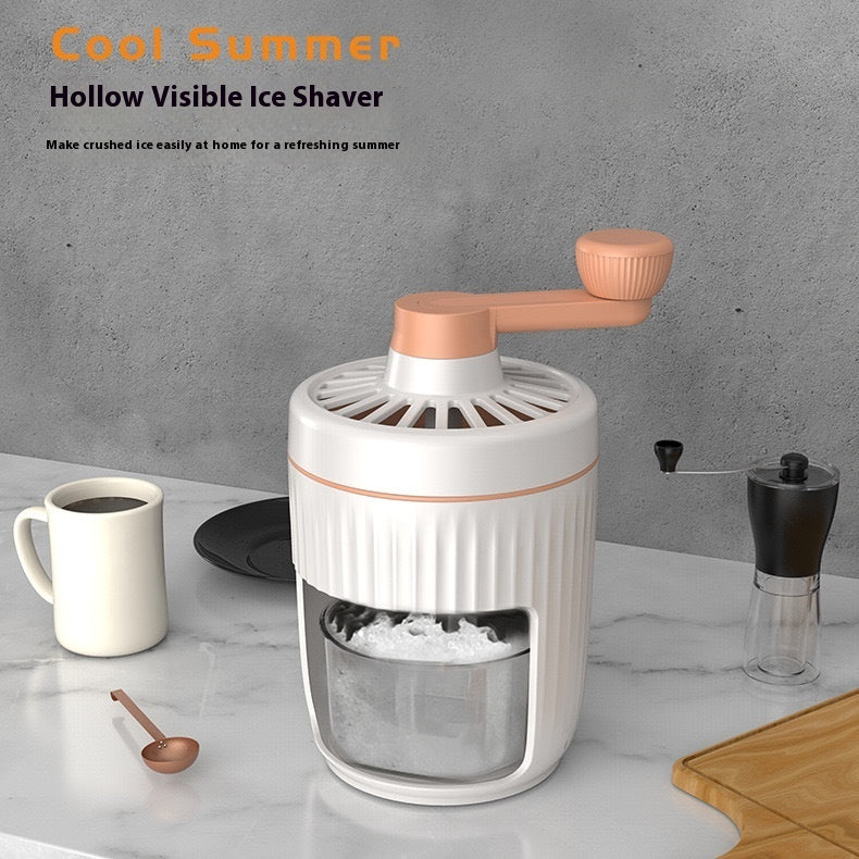 Hand-cranked Ice Shaving Machine Small Household