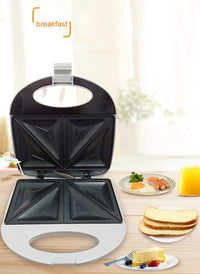 Double-sided breakfast sandwich machin