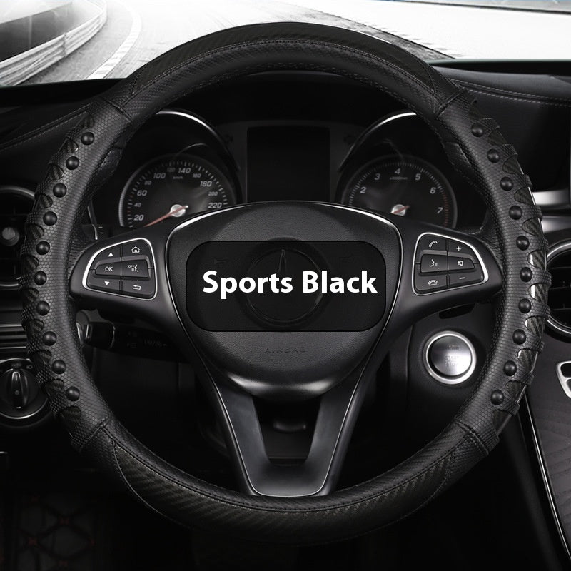 Leather Four Season  Steering Wheel Cover
