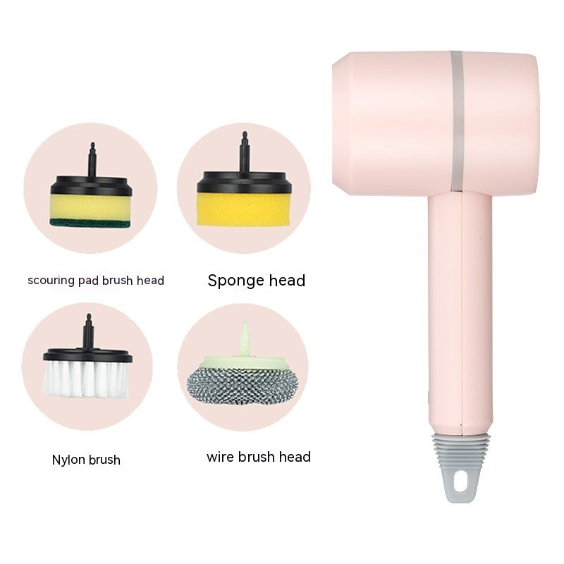 Electric Cleaning Brush Dishwashing Brush Automatic Wireless USB Rechargeable Professional Kitchen Bathtub Tile Cleaning Brushes AMI Cart
