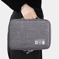 Electronics Organizer Travel Cable Organizer Bag Waterproof
