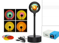 Sunset Projection Lamp Sunset Projector Night Light Wal