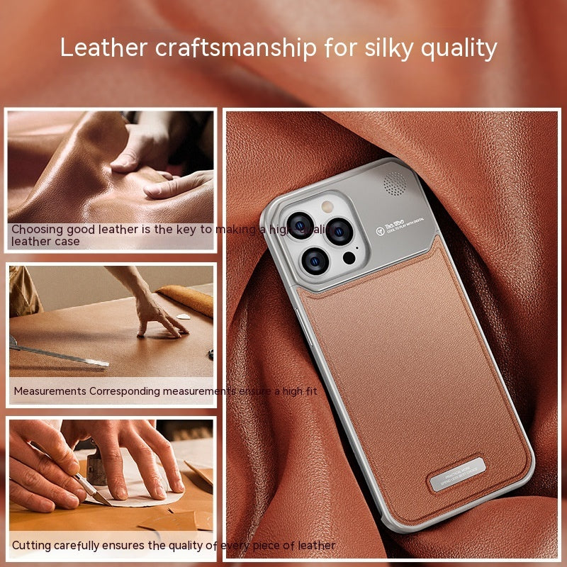 Aluminum Alloy Aromatherapy Metal Anti-fall Shell Phone Case