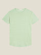 Men's T Shirts Light Green Color Short Sleeve Soft Crew Neck