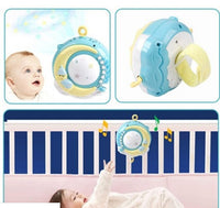 Baby Rattles Crib Mobiles Toy Holder Rotating Mobile Bed