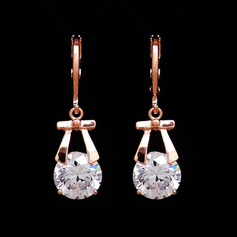 , Europe and America new jewelry, crystal earrings, jewelry set,