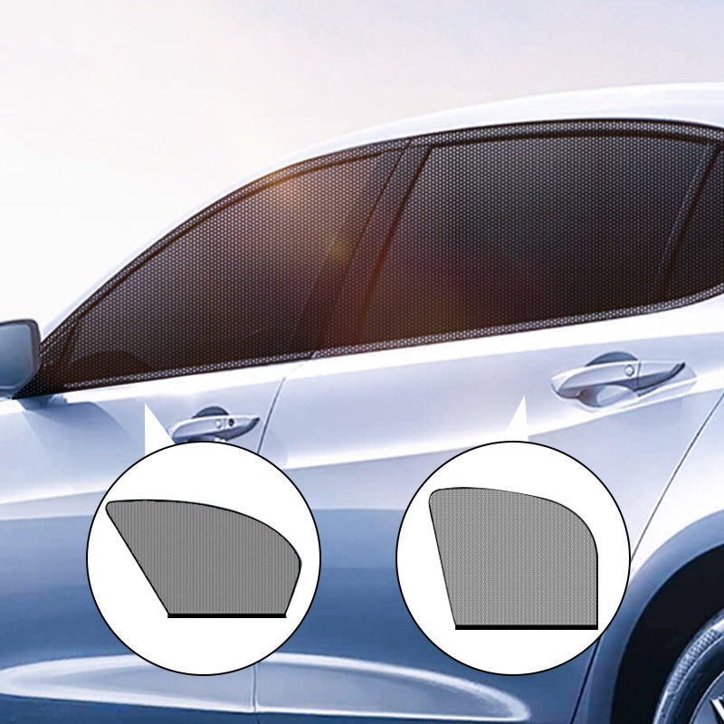 Car Front&Rear Side Curtain Sun Visor Shade Mesh Cover Insulation.