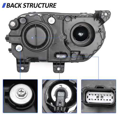 Headlights Assembly Fit For 2015 2016 2017 2018 2019 2020 Dodge Challenger,