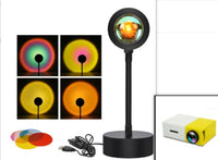 Sunset Projection Lamp Sunset Projector Night Light Wal